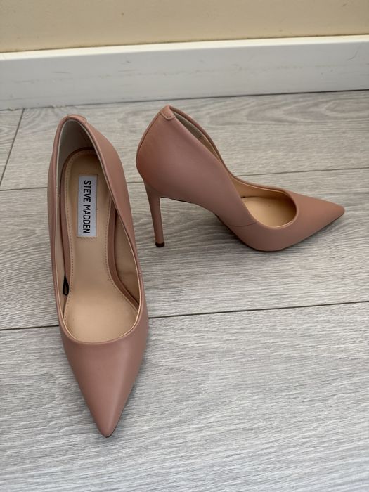 Steven  Maden pantofi 37 piele stiletto nude