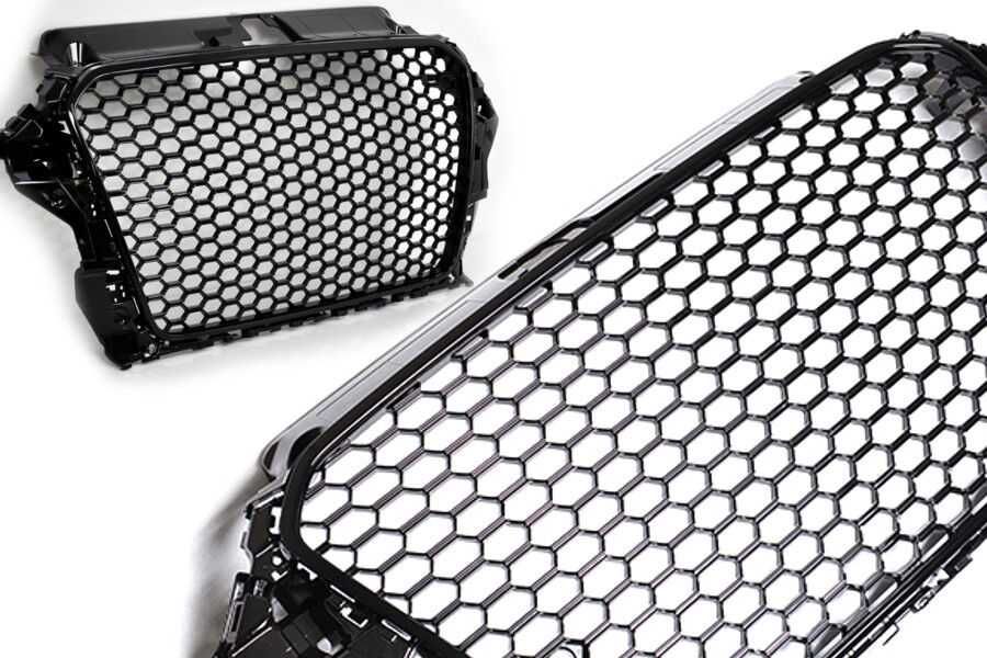 Решетка без емблема АУДИ А3 8В Audi A3 8V S-Line S3 RS3 с парктоник