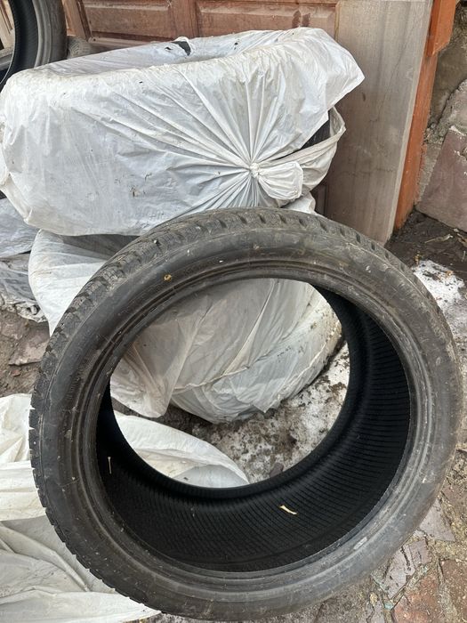 Зимние резина разноширокие