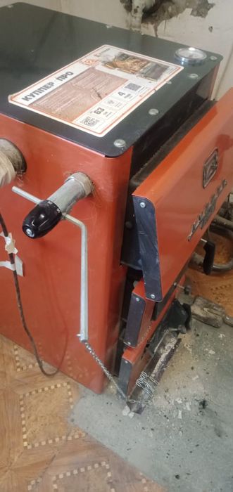 Твердотопливный котел