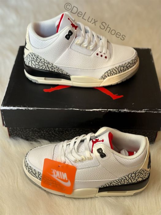 Air Jordan 3 Retro White Cement Reimagined Full Box Verificare Colet