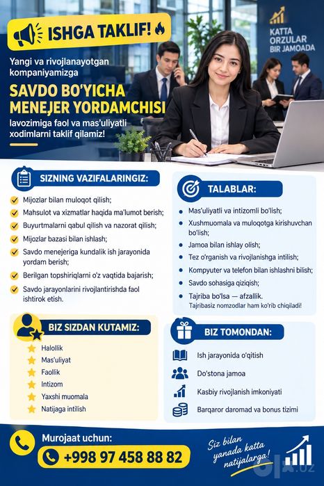 oʻz biznesingiz in biz bilan quring