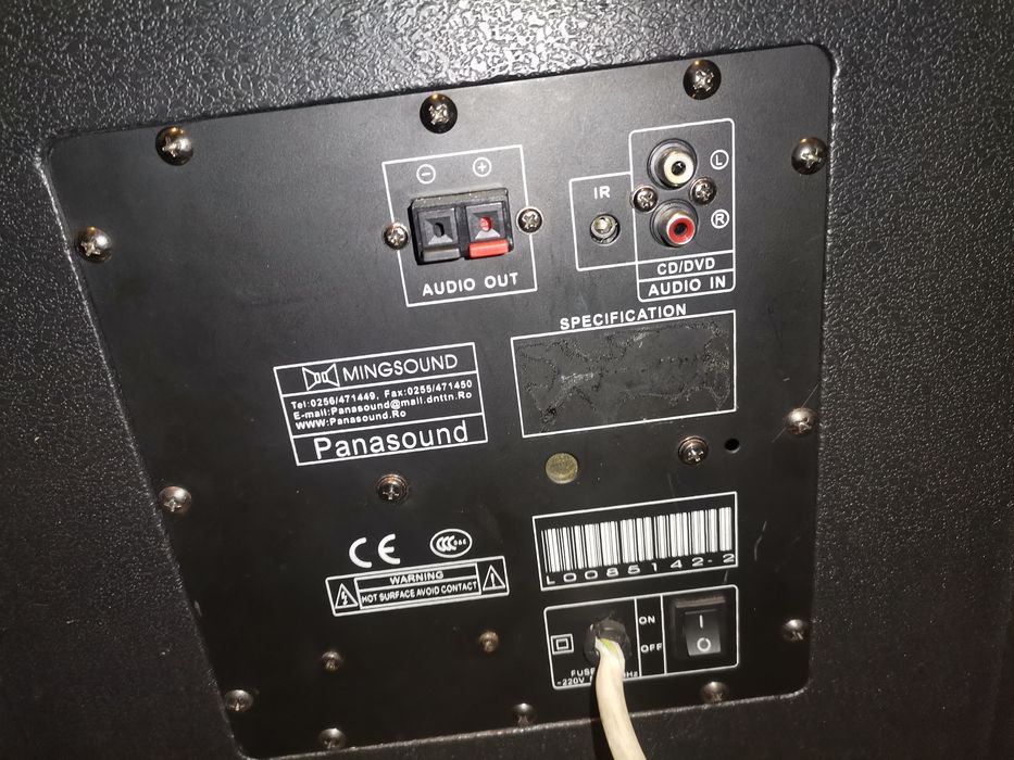 Boxă activa cu stație încorporată 100w din Germania perfect funcțional