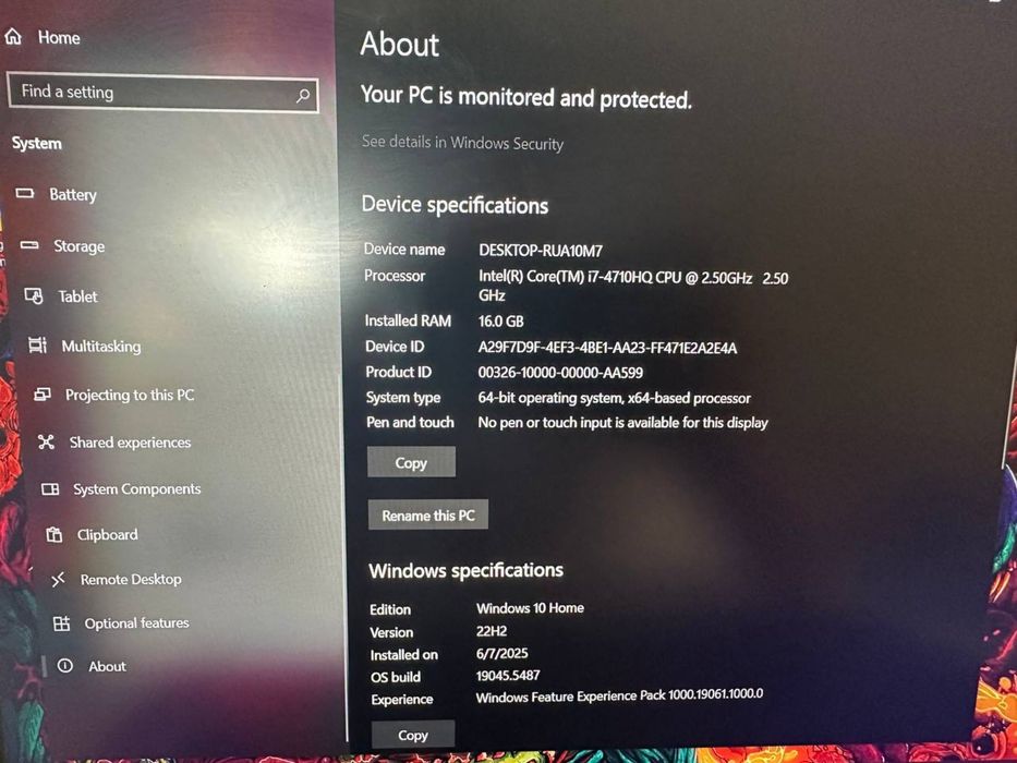 Лаптоп MSI GE60 2PC Apache – i7, 16GB RAM, 512GB SSD