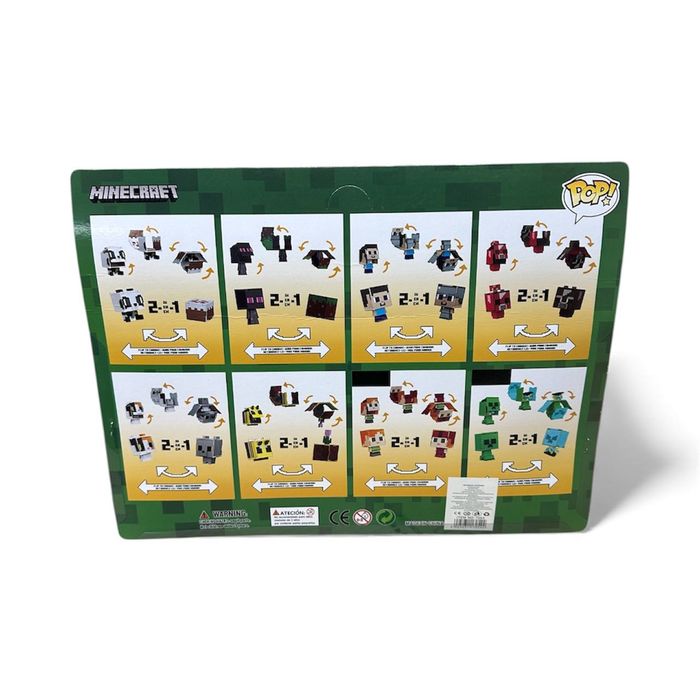 Minecraft Flippin’ Figs – Комплект фигурки 5 в 1 (POP! Style)