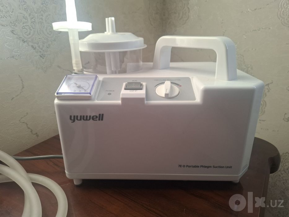 Медицинский портативный отсасыватель (аспиратор) Yuwell 7E-D