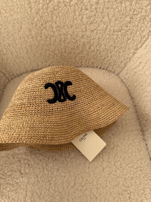 Дизайнерска шапка 100% raffia