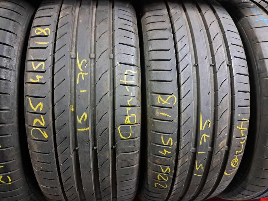 4 anvelope 225/45 R18 Continental