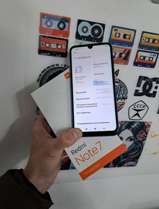 Redmi note 7 память 64гб всё родное идеальное состояние
