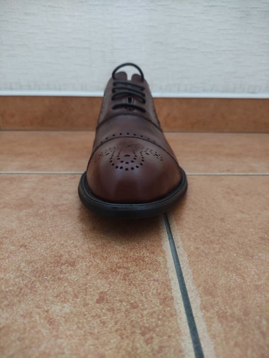 Туфли кожаные, новые. Не увядающая  английская классика