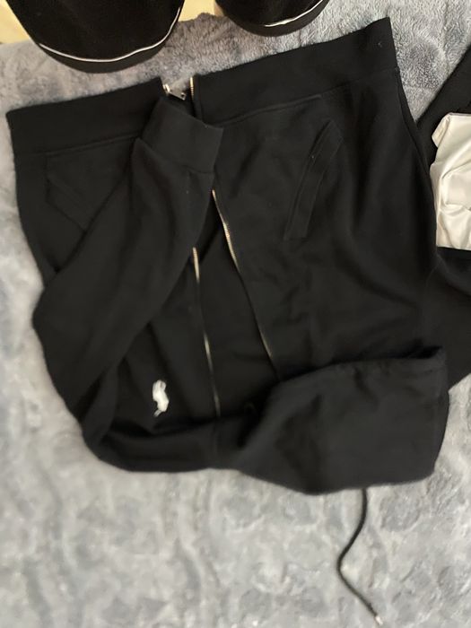 поло зипки черный