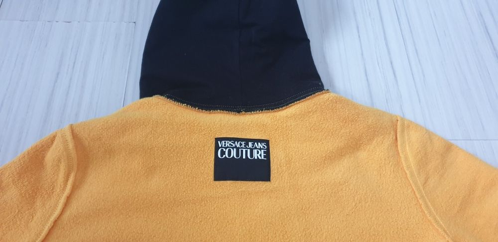 Versace Jeans Couture Embroidered Hoodie 38 S - M ОРИГИНАЛ! Дамки Суичър