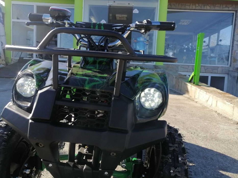 Детско електрическо АТВ Max Motors ATV 1200W Green lighting