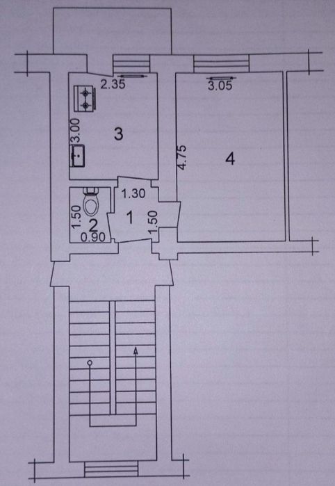 Продаётся 1/4/4,кирпич, 28м2. ТТЗ 1,ор-р АТС ! Свежий ремонт! Ипотека!