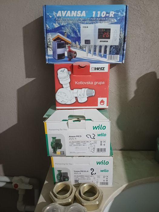 Pachet Centrala - UPS - Pompe Wilo - Controler