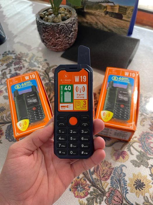 Новый удобный телефон S-mobile W19, с мощной антенной, Nokia