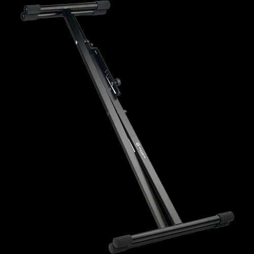 НОВ Konig & Meyer 18962 Сгъваема стойка за клавиатура Black