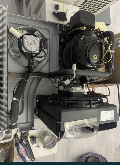 Agregat complet dulap vitrina frigorifica nu necesita instalator frigotehnist monobloc mth zanotti camera refrigerare congelare nou tva frigmacool