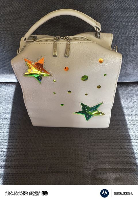 Чанта/раница от естествена кожа