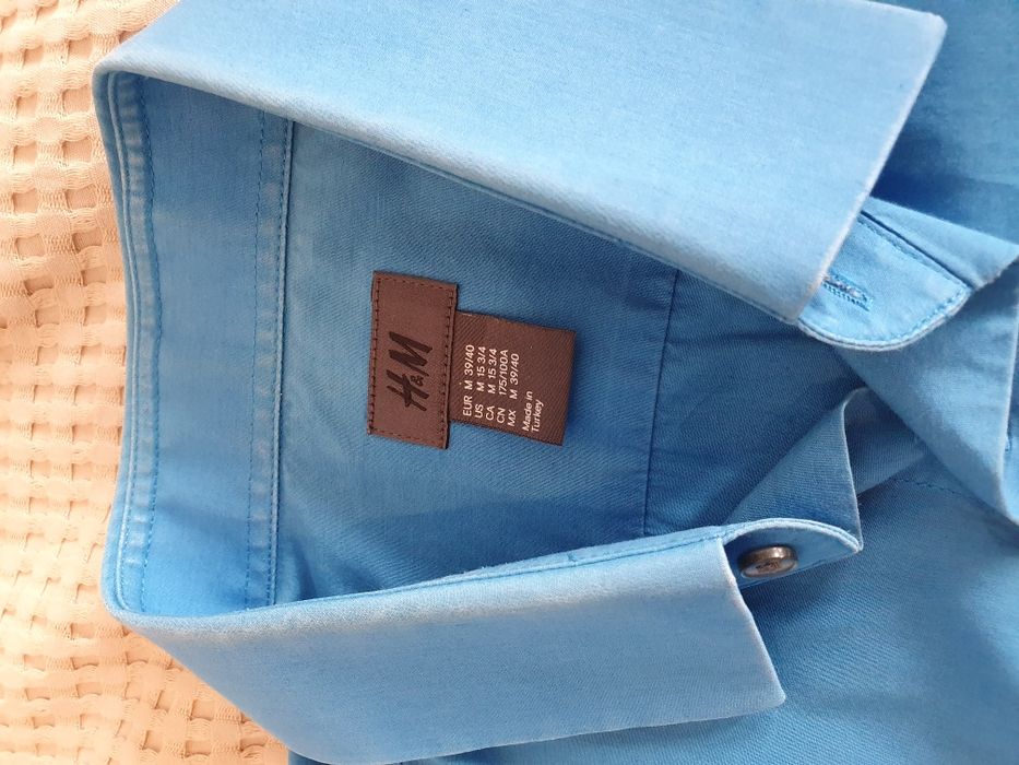 Pachet 4 bucati Camasi barbati TOATE la 40 lei - H&M Tex Starconfex marimi 40-41 Curier OLX EasyBox Posta