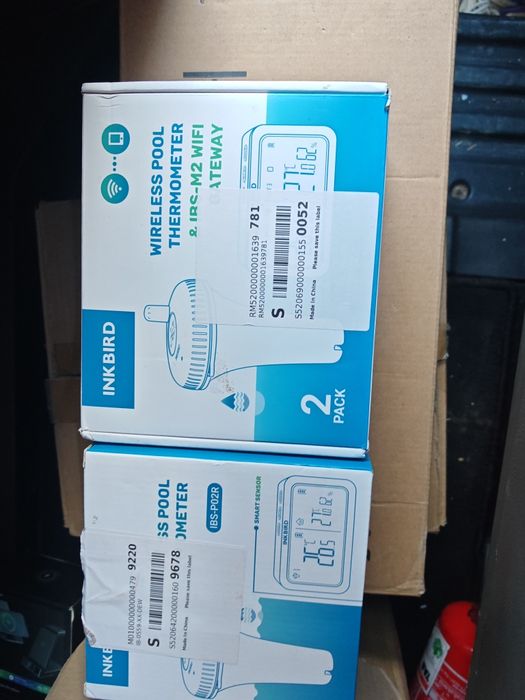 INKBIRD IBS-PO2R Безжичен термометър и приемник за басейн джакузи