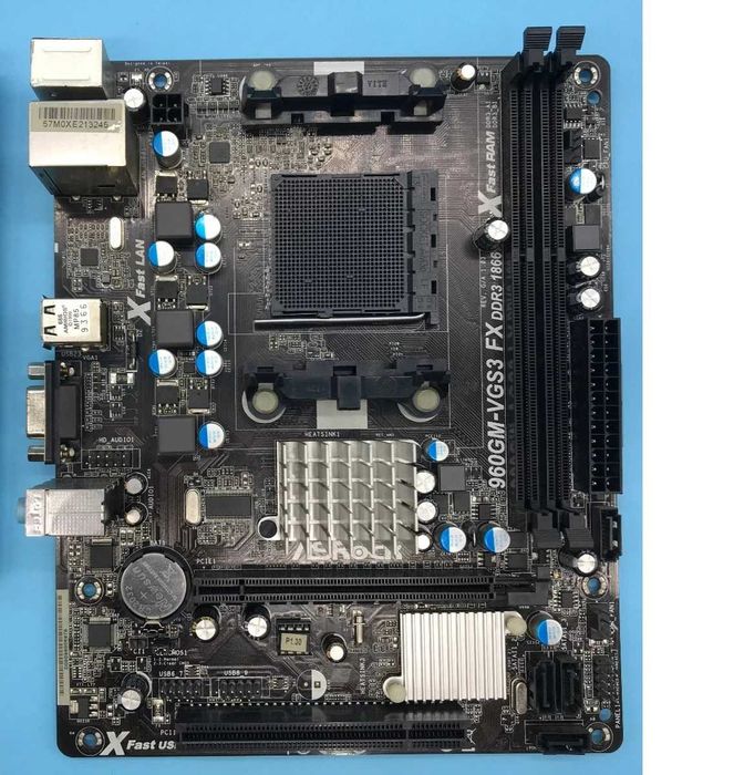 Kit AMD FX 6100, MB AsRock , 8gb RAM DDR3 + bonus placa video AMD 2g ddr5