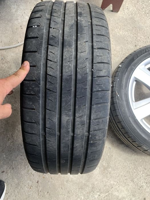 Vand jante r17 5x112 audi sau schimb cu r18