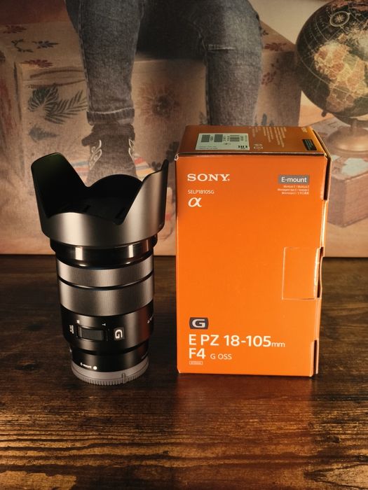 Obiectiv Sony E 18‑105mm F4 OSS – folosit doar 60h, stare excelentă