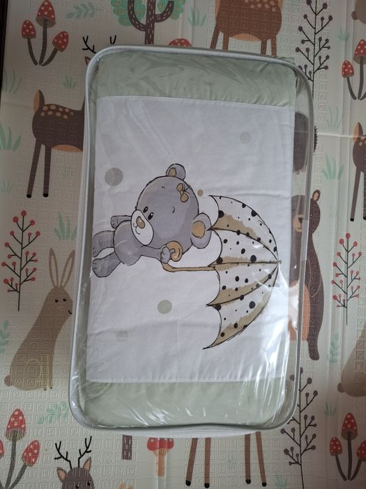 Rainy Обиколник за бебешка кошара 70х140 см