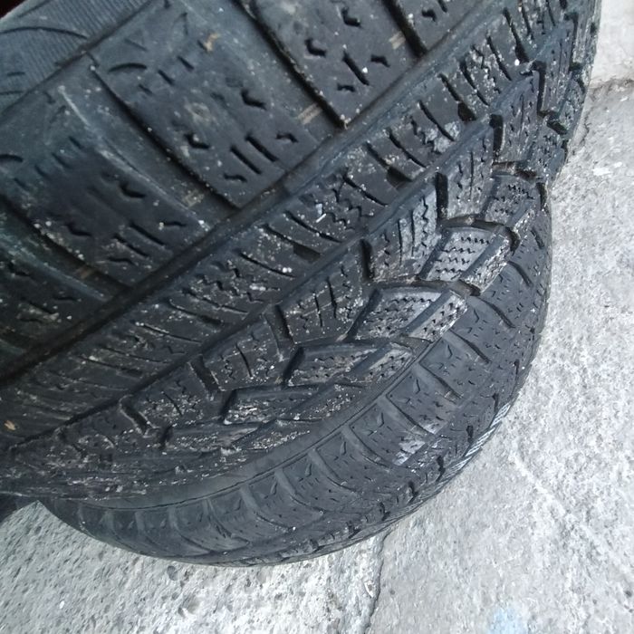 Vand 4 roti (jante + anvelope, Fiat, Opel , Chevrolet, Alfa Mito) de iarna 185 65 15, 4x100 et43