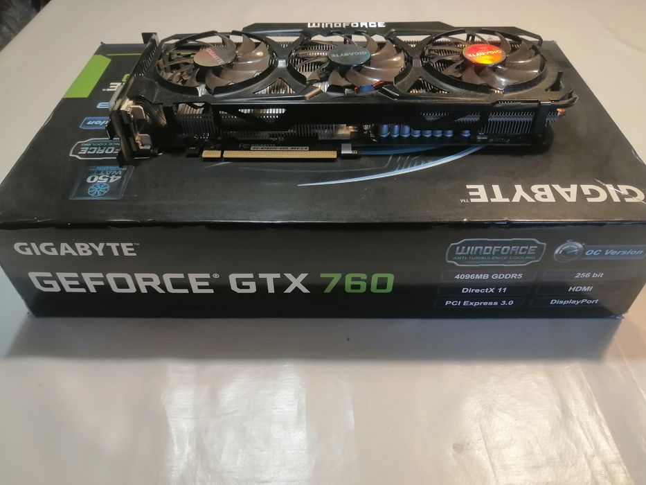GTX 760 4gb в отличном состоянии