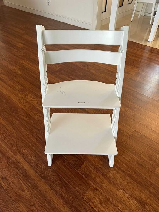 Растущий стул белый MIKROFABRIKA