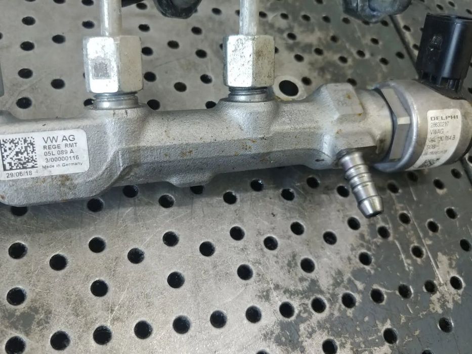 rampa injectoare audi a6 c8 4k  2.0 tdi dfb  05l089a  04l130764b