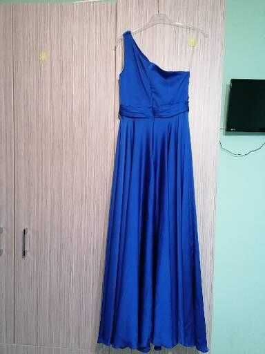 Официална рокля синя