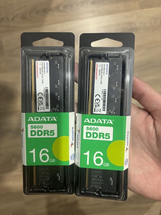 Оперативная память 16х2 Adata ddr5 5600