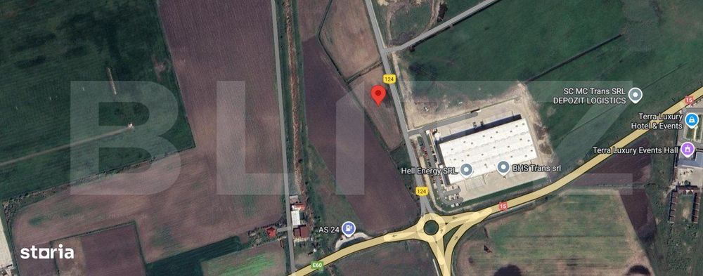 **Oportunitate unica de investitie!** La iesirea de pe Autostrada A1