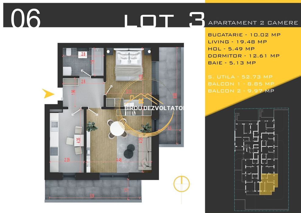 Decomandat Ansamblu modern|Premium|Zona comerciala|Metrou|STB|Titan