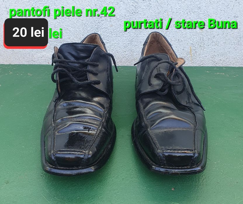 Pantofi barbat nr.42 / piele