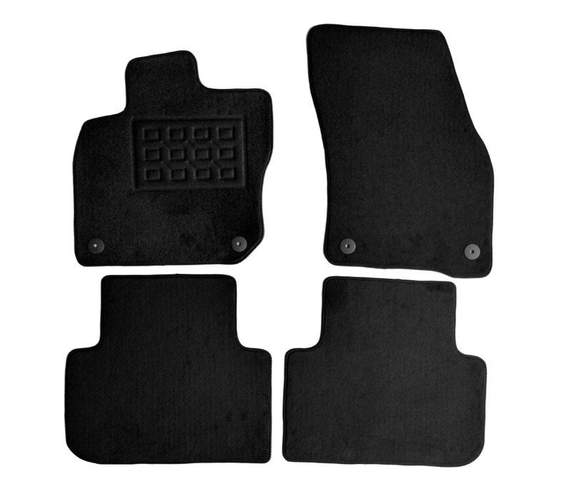 Set covorase auto mocheta Cupra Terramar 2024->, Negru, 4 buc