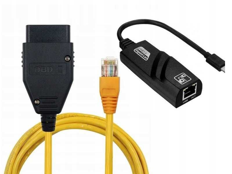 Interfata BMW ENET E-SYS OBD2+adaptor net+soft