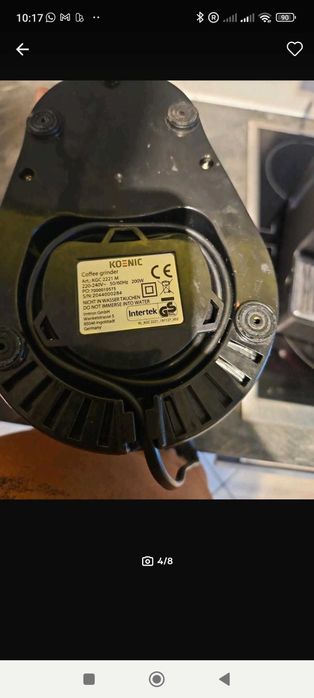 Apărat de cafea Saeco+ macinator boabe de cafea