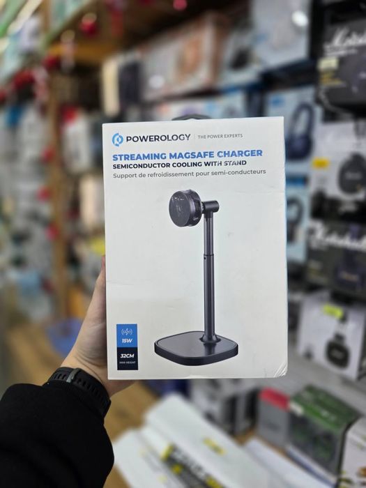 Беспроводная зарядка Powerology Qi2