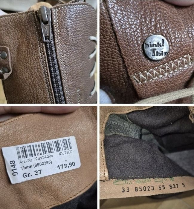 Cizme exclusiviste damă, Think! - Made in Germany - 37