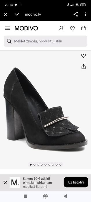 Обувки на ток Eva Minge