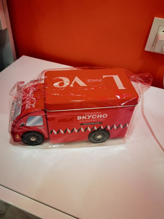 Коледна кутия камион на Coca Cola