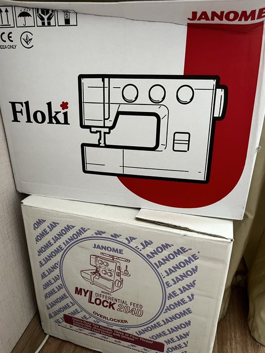 Продам швейную машину и оверлог