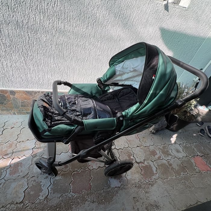 Krausman – Carucior 3 in 1 Xplorer green – Testat ADAC