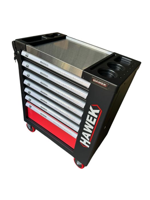Шкаф-количка с инстументи 261 части HAWEK
