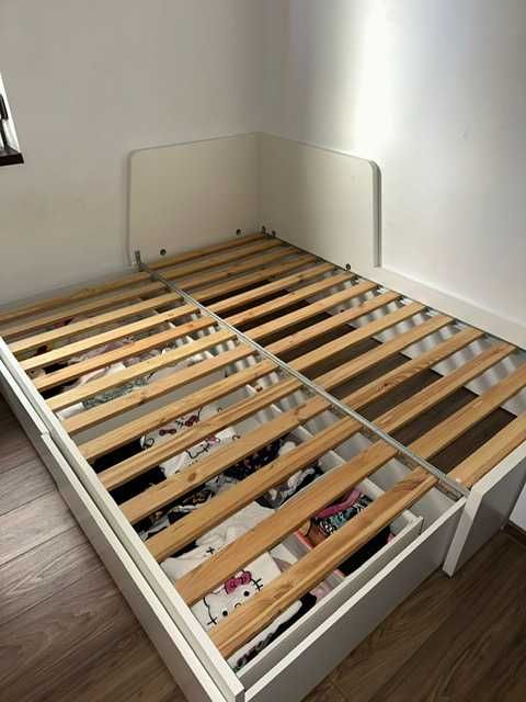 Pat de dormitor extensibil cu depozitare