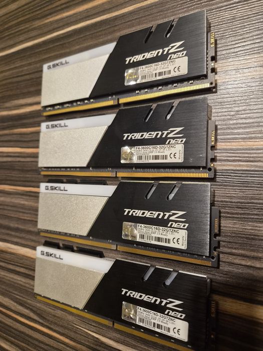 Trident Z NEO RGB DDR 4 , 64 GB (4x16), 3600 MT/s, CL 16 , 4x16 GB